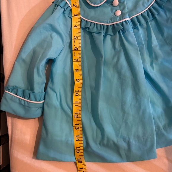 Vintage 1950’s Blue Baby Coat and bonnet Set - Picture 10 of 10